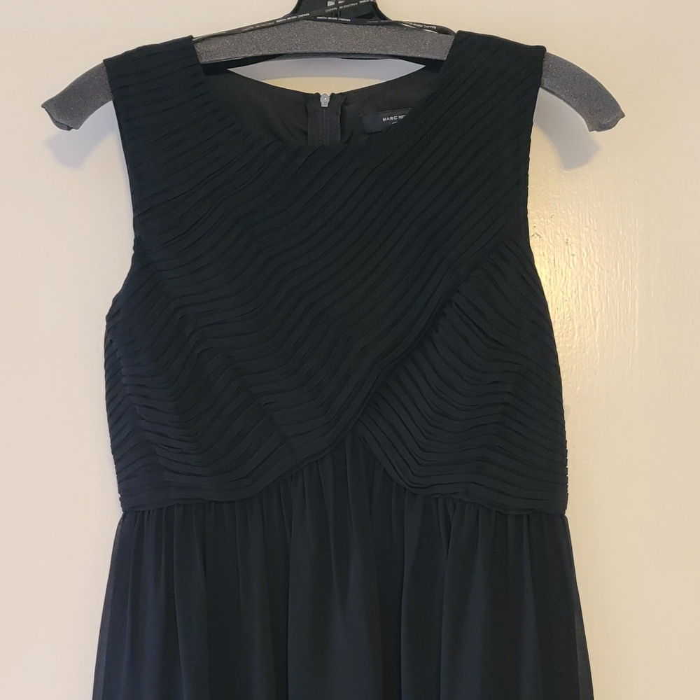 NWT Marc New York Andrew Marc Sleeveless Little Black Dress
